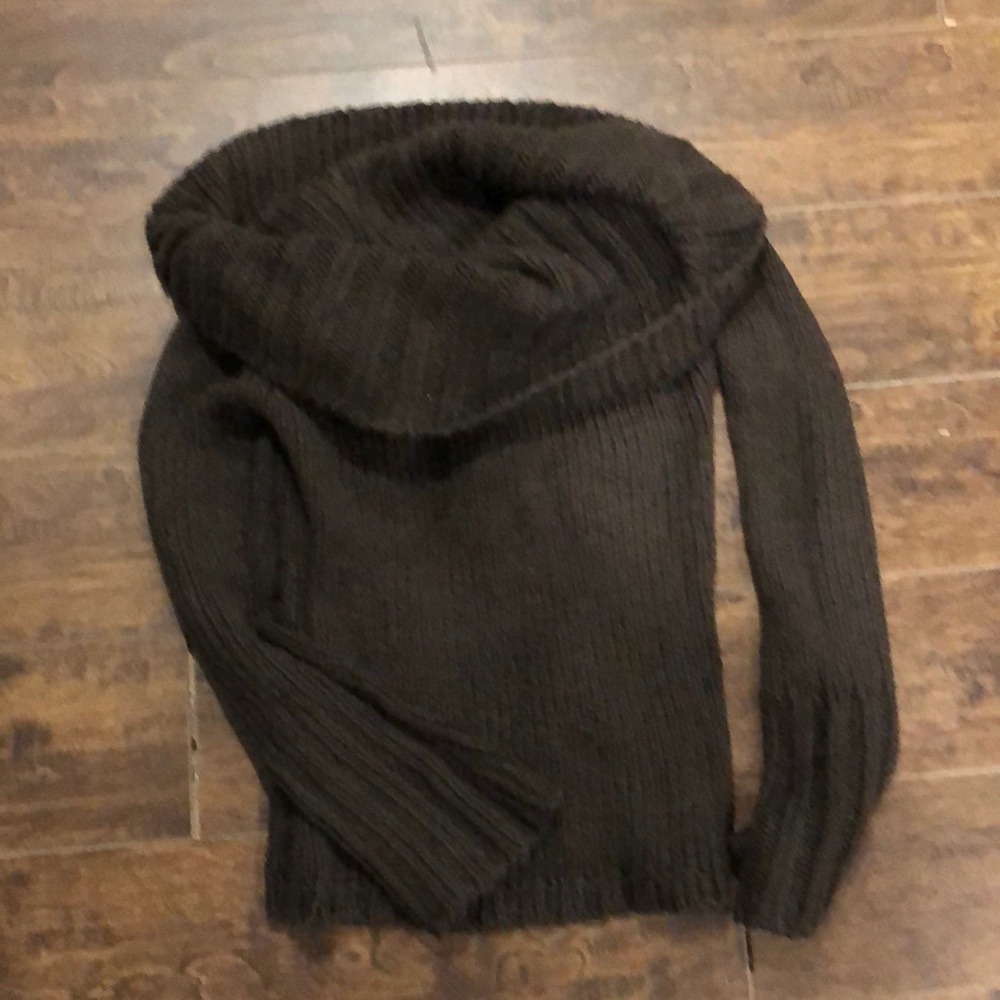 - Jacob oversized turtleneck chunky knit